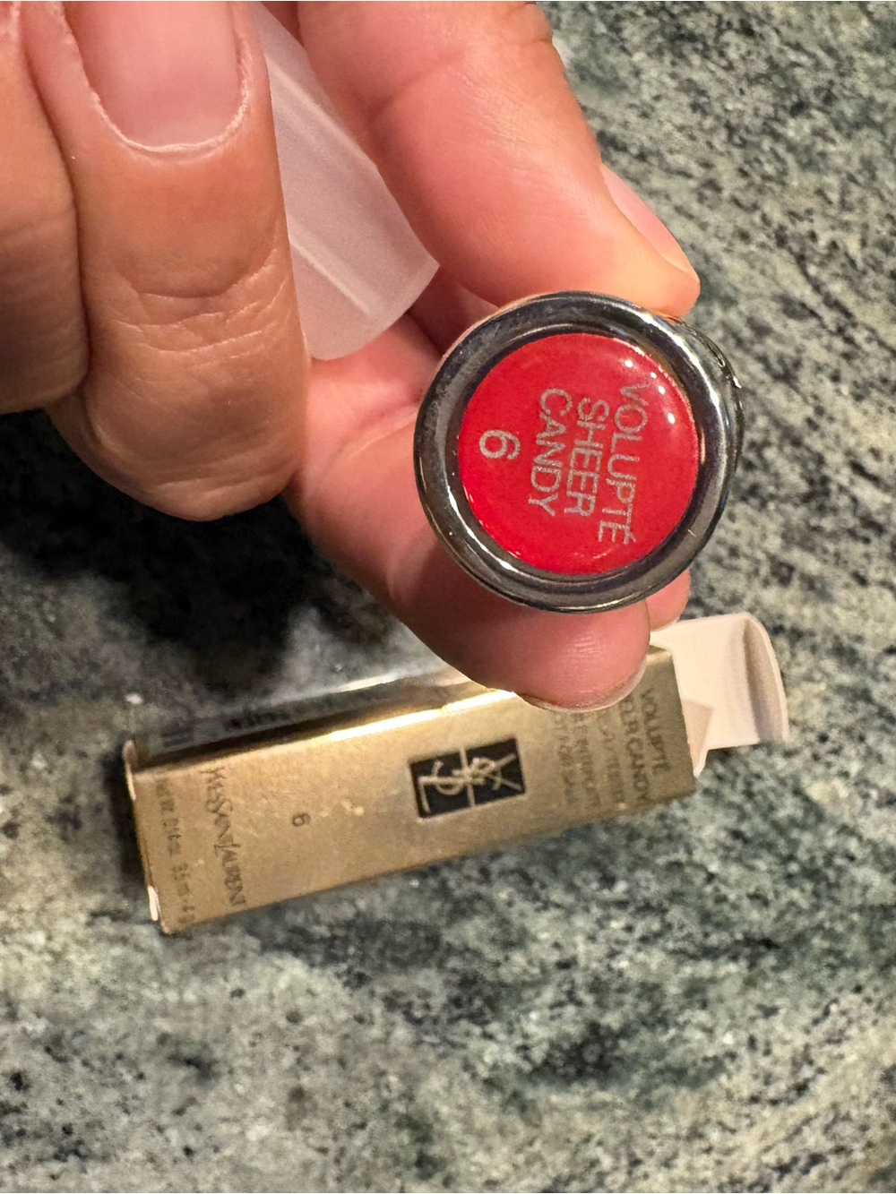 Yves Saint Laurent Volupté Sheer Candy Lip Balm Tint - Red